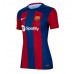 Barcelona Voetbalkleding Thuisshirt Dames 2023-24 Korte Mouwen